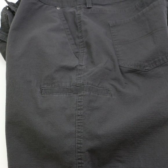 New Weatherproof Men's Ripstop Utility Shorts Size 44 10" Inseam Grey Steel WP - Picture 6 of 12